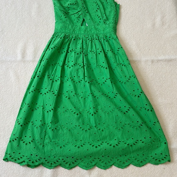 NWT FRENCH CONNECTION Appelona Broderie Anglaise One Shoulder Dress Size 8 - Picture 3 of 10